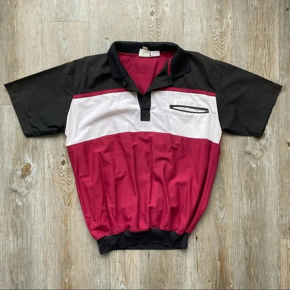 Vintage Bowling T-Shirt with  Pocket - Picture 1 of 6